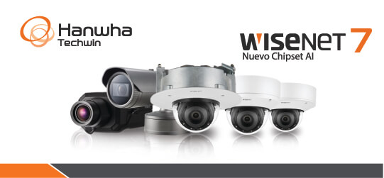 Hanwha, Wisenet 7, CCTV, GVSColombia