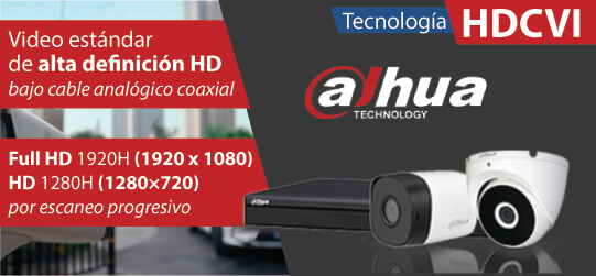 HDCVI, DAHUA, CCTV, tecnología HDCVI, GVS colombia 