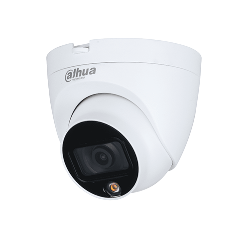 CAMARA ALHUA HD-HAC-HDW1209CLQN-A-LED 0280B-S2 FULL COLOR 1080P TORRETA PLASTICA 2.8 CON AUDIO LUZ BLANCA 20M GARANTIA 12 MESES CON ALHUA